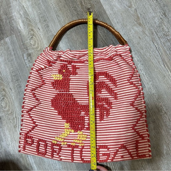 Portugal Rooster Vintage Tote Bag - Picture 4 of 7
